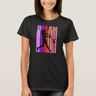 Camiseta Dream Retro Baseball Limitless Funky Silhouette Wo