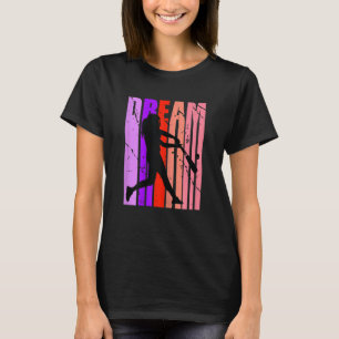 Camiseta Dream Retro Baseball Limitless Funky Silhouette Wo