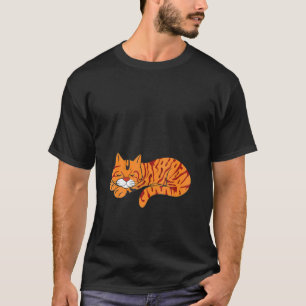 Camiseta Dream Sleep Snooze Light Bengal Cat Sleep