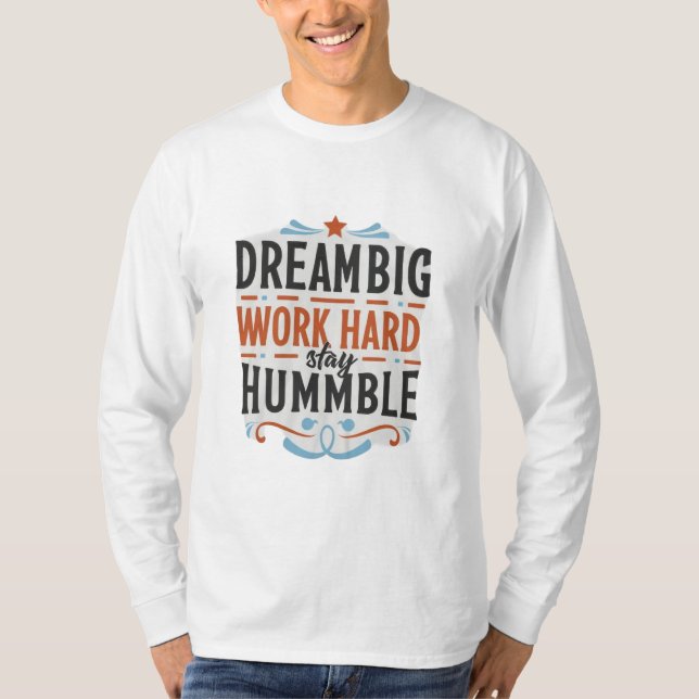 Camiseta Dream T-Shirt Design (Anverso)