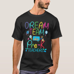 Camiseta Dream Team AKA Pre-K Teachers Apreciación Week Gi