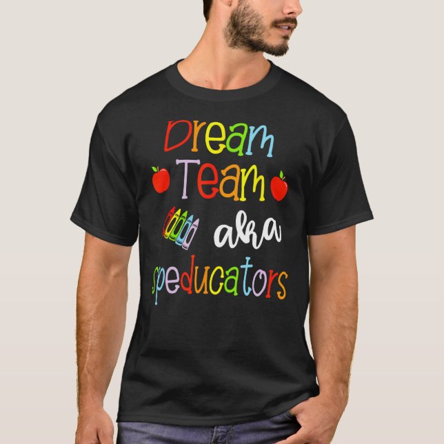 Camiseta Dream Team AKA Profesores de Educación Especial Cu (Anverso)