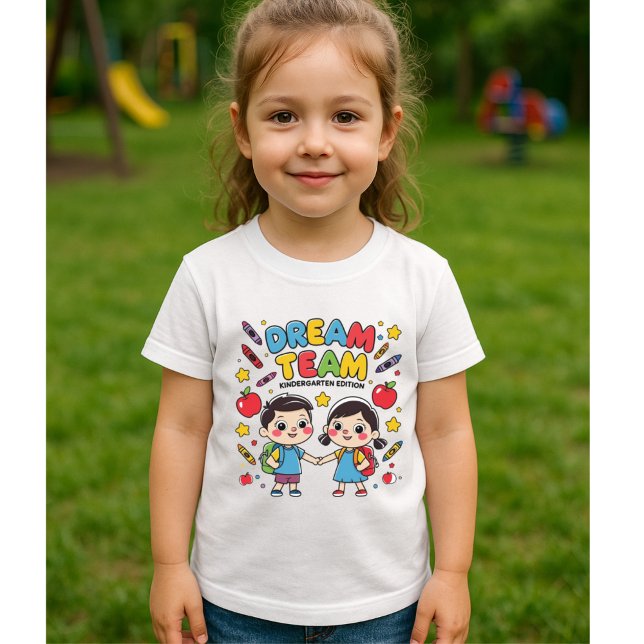 Camiseta Dream Team Kindergarten Edition para niño (Subido por el creador)