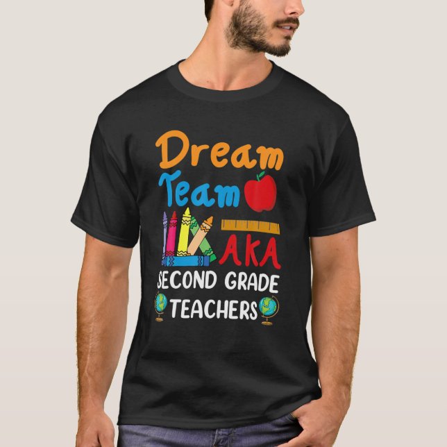 Camiseta Dream Team Segunda Grada De Profesores Graciosos D (Anverso)