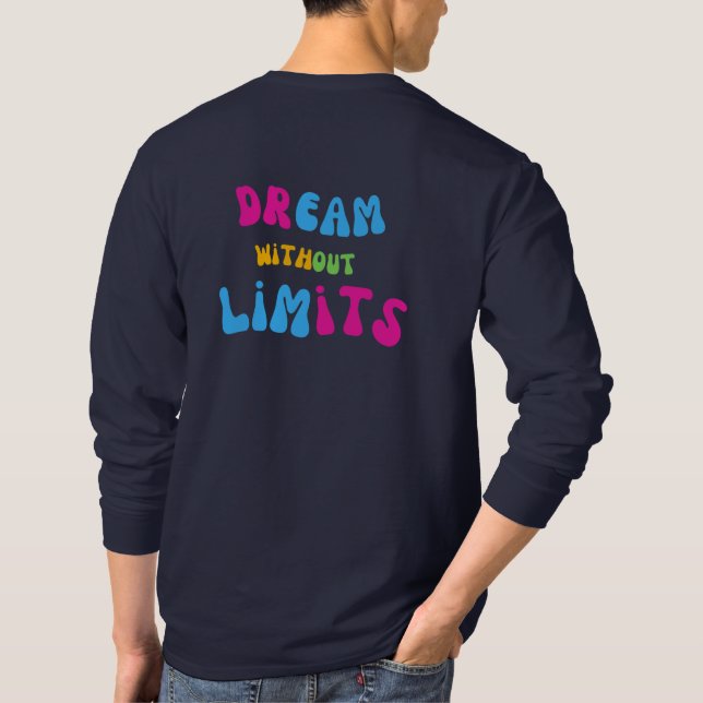 Camiseta Dream Without Limits (Reverso)