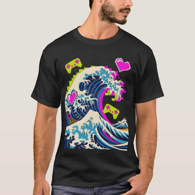 Camiseta Dreamcast Waves (Anverso)
