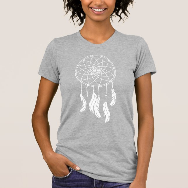 Camiseta Dreamcatcher en blanco (Anverso)
