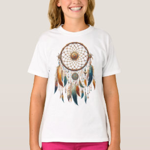 Camiseta Dreamcatcher en un tema bohemio