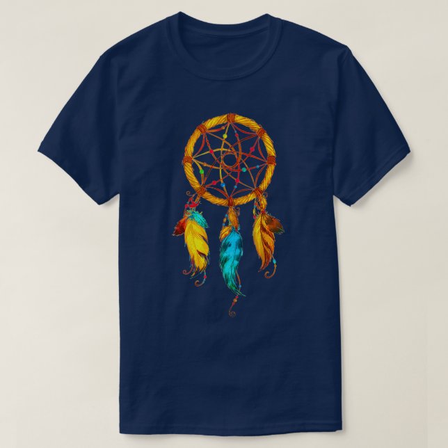 Camiseta Dreamcatcher Feather (Diseño del anverso)