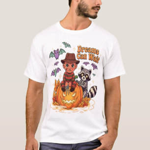 Camiseta Dreams Can Wait Horror Monster de Halloween