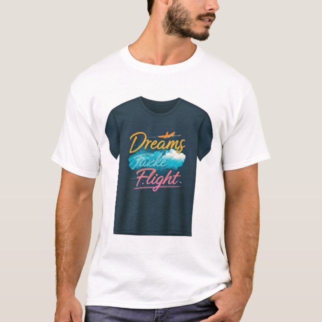Camiseta Dreams Take Flight (Anverso)