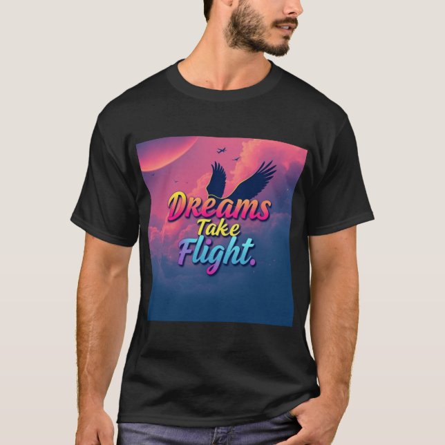Camiseta Dreams Take Flight (Anverso)