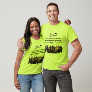 Camiseta Dreams Take Flight seguridad verde