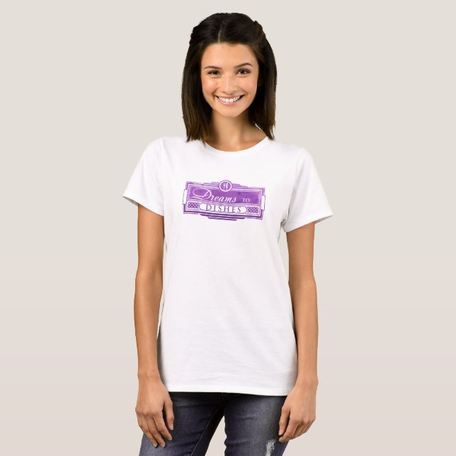 Camiseta Dreams to Dishes Tee (Anverso completo)