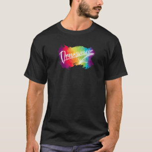 Camiseta Dreamweaver Rainbow Trippy Psychedelt Hippie