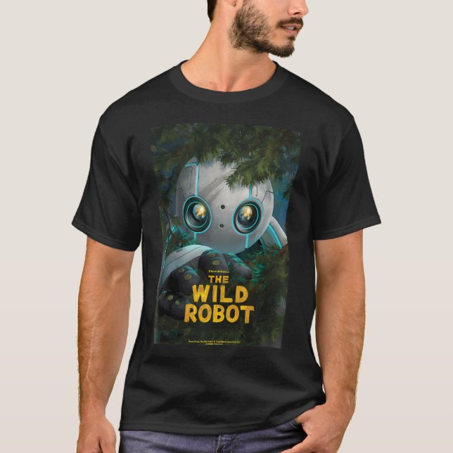 Camiseta Dreamworks El Poster De Robot Salvaje (Anverso)