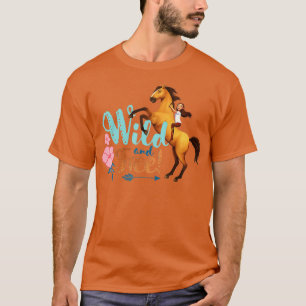 Camiseta DreamWorks Espíritu libre, salvaje y libre