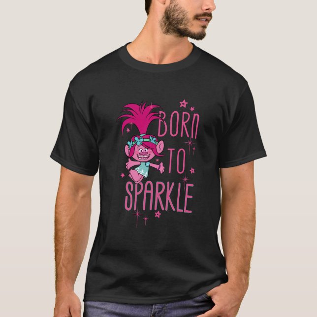 Camiseta Dreamworks Trolls Poppy Sparkle (Anverso)