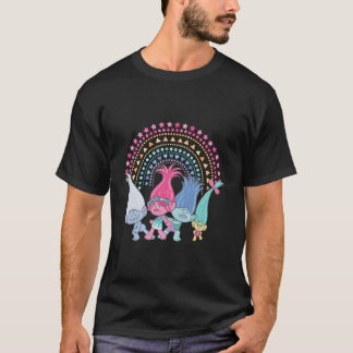 Camiseta Dreamworks Trolls Rainbow Trolls Hoodie