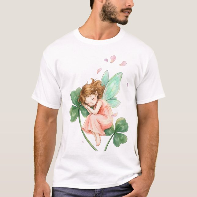 Camiseta Dreamy Fairy With Clover Magic Dancing (Anverso)