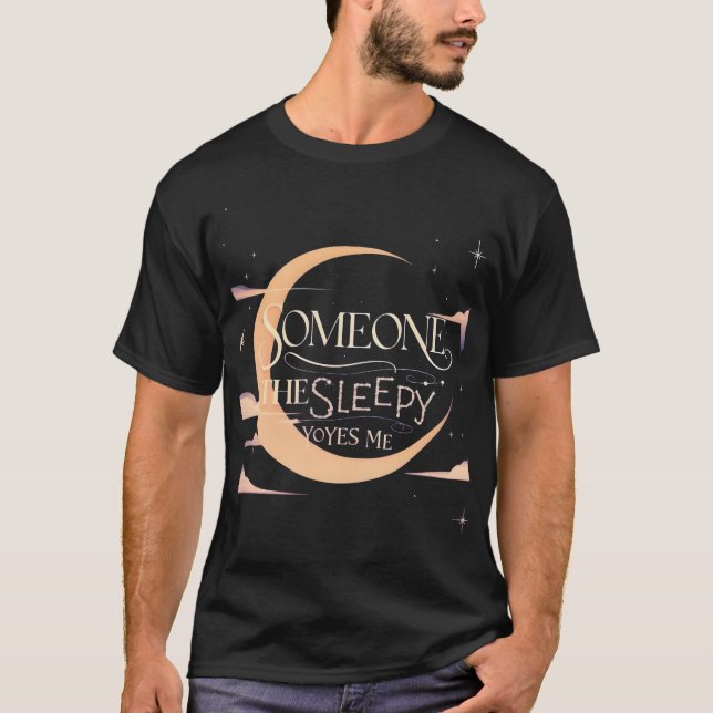 Camiseta Dreamy Moon & Stars - Alguien Tesepy Me Juega (Anverso)