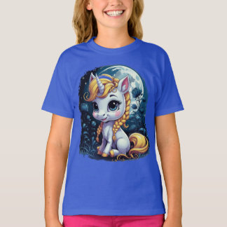Camiseta Dreamy Moon Unicorn dulce unicornio