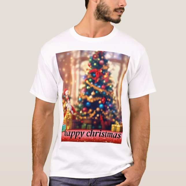 Camiseta Dreamy Navidades Watercolor T-Shirt (Anverso)