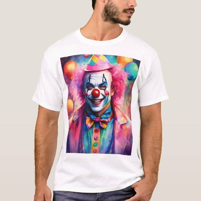 Camiseta Dreamy Pastel Joe Rogan el Payaso Místico - Un fan (Anverso)