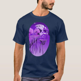 Camiseta Dreamy Purple Sky – Aesthetic Nature Art T-Shir