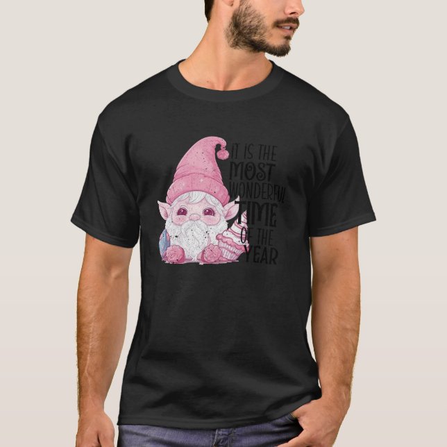 Camiseta Dreamy Rubor Navidades Snowman (Anverso)