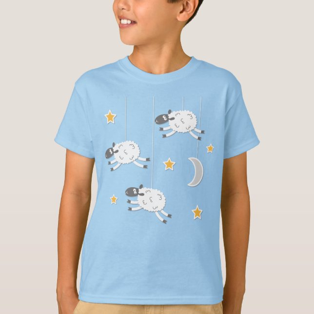 Camiseta Dreamy Sheep Kids T-Shirt (Anverso)