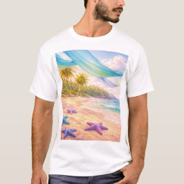 Camiseta Dreamy Tropical Paradise