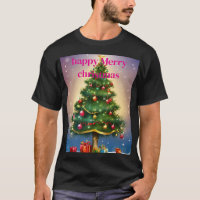 Camiseta Dreamy Watercolor Christmas Tree