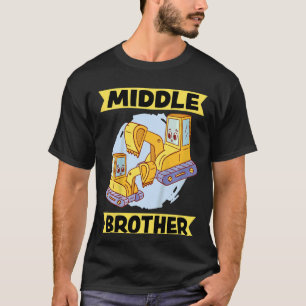 Camiseta Dredger, excavadora de excavadora de niños de Midd