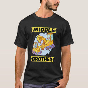 Camiseta Dredger, excavadora de excavadora de niños de Midd