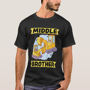 Camiseta Dredger, excavadora de excavadora de niños de Midd