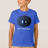 Dreidel azul brillante