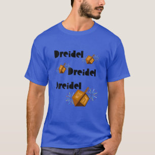 Camiseta Dreidel Dreidel Dreidel Hanukkah Chanukah Q judío