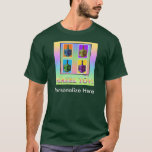 Camiseta Dreidel Mazel Tov<br><div class="desc">Una colección de polos divertidos y humorísticos creados porque tengo una perspectiva ligeramente retorcida sobre la vida.</div>