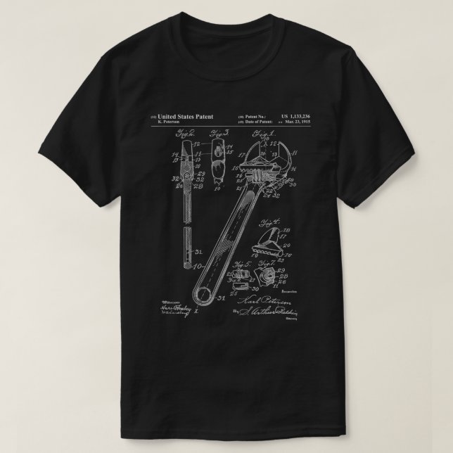 Camiseta Drenaje mecánico de regalo Retro Crescent Pintado  (Diseño del anverso)