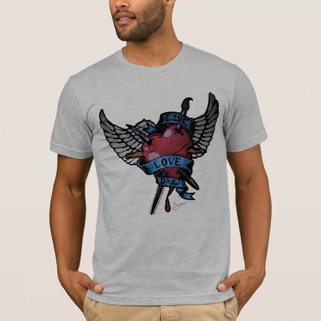 Camiseta Drenaje vivo del amor (Anverso)