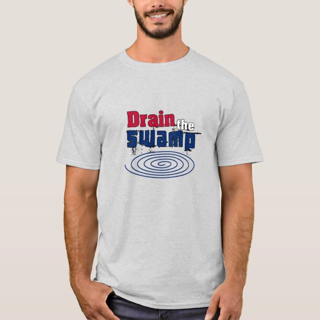 Camiseta Drenar el pantano (Anverso)