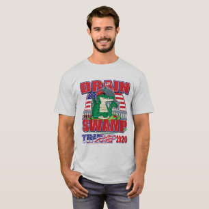 Camiseta Drenar el pantano Trump 2020