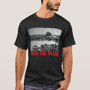 Camiseta Drenar El Pantano Vacas Del Capitolio Estampa Vint