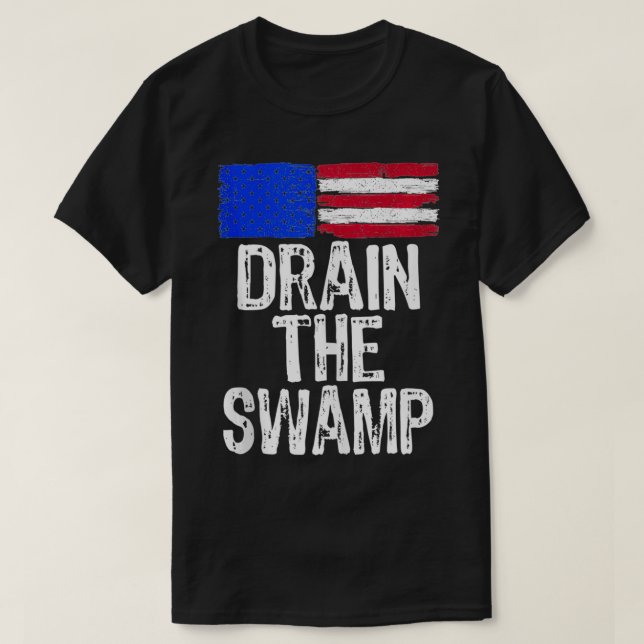 Camiseta Drenar la parte superior del depósito del pantano (Diseño del anverso)