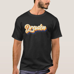 Camiseta Dresden Alemania estilo vintage Dresden