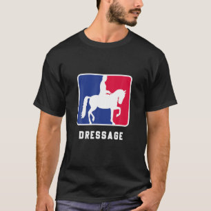 Camiseta Dressage Ecuestre Deporte Dressage Saddle Equine S