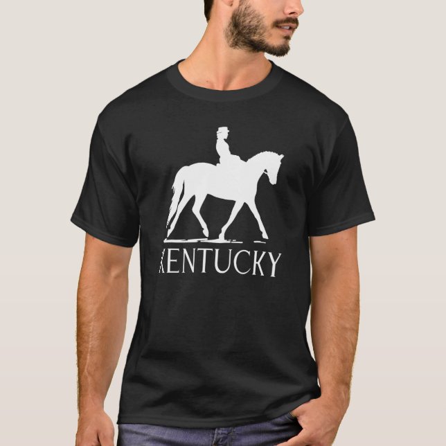 Camiseta Dressage Horse and Rider Kentucky (Anverso)