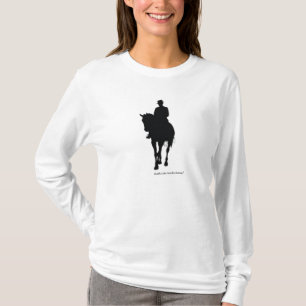 Camiseta Dressage Horse Silhouette
