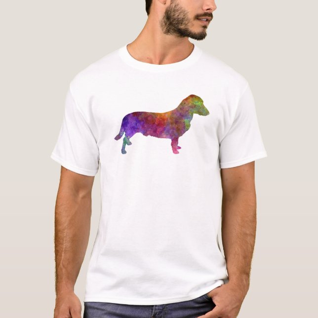 Camiseta Drever in watercolor 2 (Anverso)
